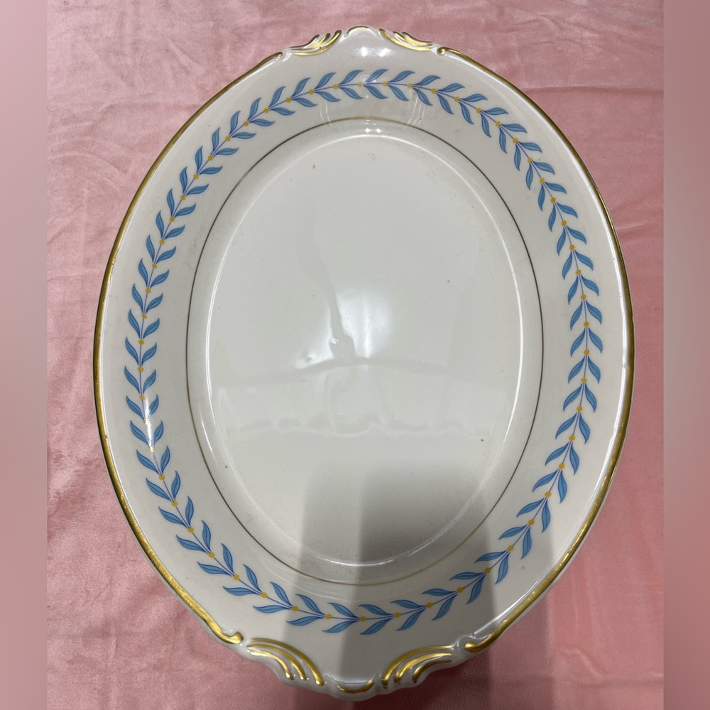 Syracuse 14 in Platter Old Ivory